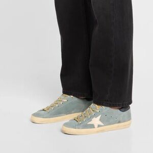 Golden Goose Superstar Sneaker NM Private Edit Denim Blue/Beige/Navy sz 37 NIB